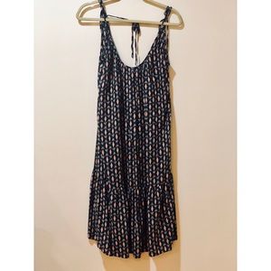 H&M Midi Peasant Dress